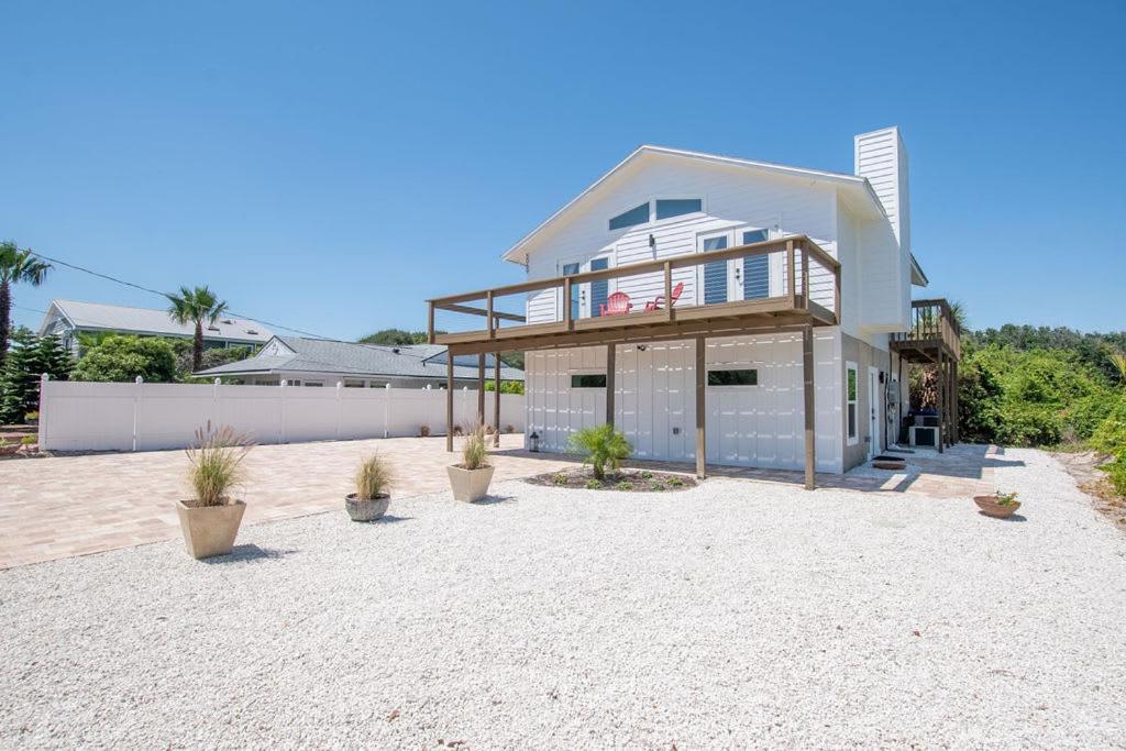 Bright New Beach House With In- Law Suite -- 2 Blocks To Beach! Сейнт-Огастін Екстер'єр фото